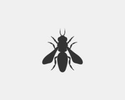 bee vector silhouette
