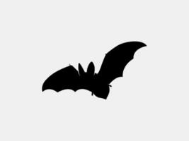 silueta de vector de murciélago