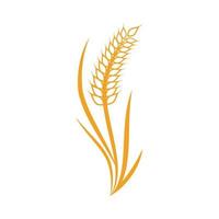 Wheat Logo template vector illustration design