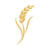 Wheat Logo template vector illustration design