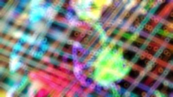 abstrato brilhante fundo iridescente de linhas de neon video