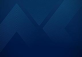 Dark Blue Background. Modern Line Stripes Curve Abstract Presentation Background with Copy Space vector