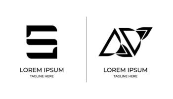plantilla de diseño de logotipo moderno vector