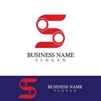 Business corporate S letter logo vector