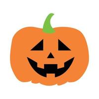 Halloween Pumpkin Face Graphic Vector T-Shirt Design