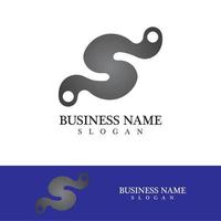 Business corporate S letter logo vector