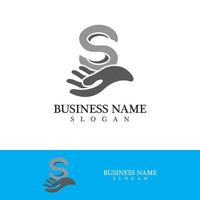 Business corporate S letter logo vector