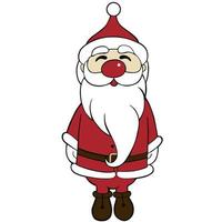 Santa Claus of Character Christmas vector