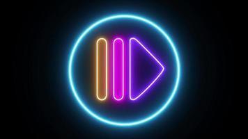 Play Button Icon Stock Video Footage For Free Download