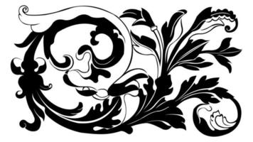 original Javanese carving from Indonesia vector