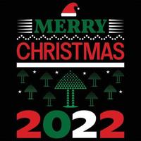 Christmas best t-shirt design vector