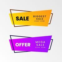 Tag Sale Promotion Background vector