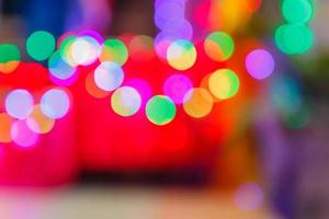 Colorful Bokeh Background photo