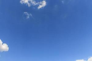 blue sky with cloud closeup photo