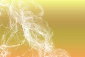 colored smoke isolated on white background photo