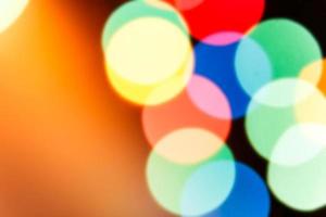 bokeh blurred abstract beautiful color light photo