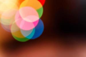 bokeh blurred abstract beautiful color light photo