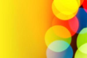 bokeh blurred abstract beautiful color light photo