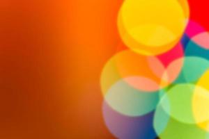 bokeh blurred abstract beautiful color light photo