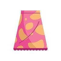 pink female skirt vector