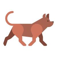 dog basic forms vector