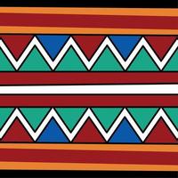 exotic african pattern vector