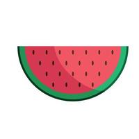 fresh watermelon fruit vector