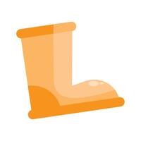 work safety boot equipment vector