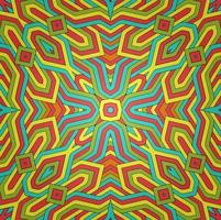 abstract tiles geometric pattern vector