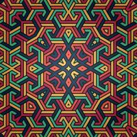 abstract tiles geometric pattern vector