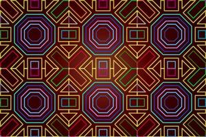 abstract geometric pattern vector