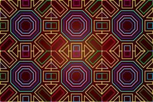 abstract geometric pattern vector