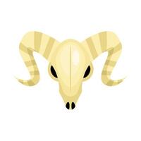 ram skull icon vector