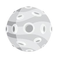 space outer moon vector