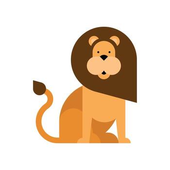 León formas básicas vector