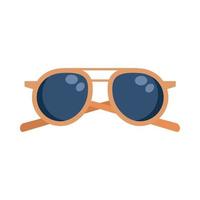 accesorio de gafas de sol de verano vector