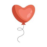 heart balloon helium vector