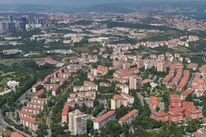 paisaje urbano de estambul, turquía foto