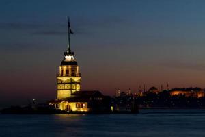 Maiden's Tower in Istanbul photo