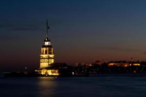 Maiden's Tower in Istanbul photo