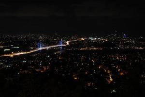 Bosphorus Bridge, Istanbul, Turkey photo