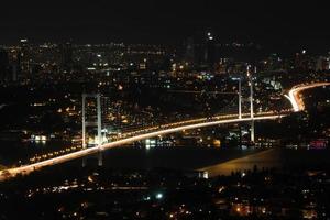 Puente del Bósforo, Estambul, Turquía foto