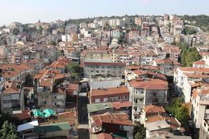 paisaje urbano de estambul en turkiye foto