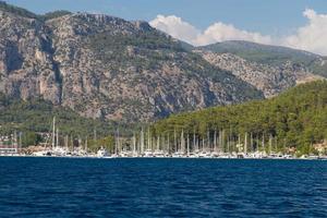 ciudad de gocek en turquía foto