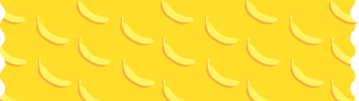 masking washi tape cute. banana png