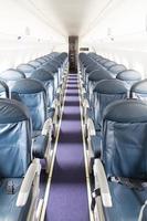 Black Airplane Seats photo