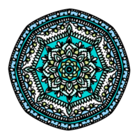 groene mandala illustratie png