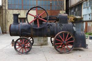 Black Steam Car photo