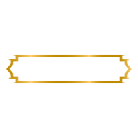 Thai gold backdrop frame vector on white background. Traditional style in Thailand. Must use in temples or buddha rooms. Line Thai style. png