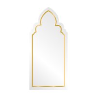 Thai gold backdrop frame vector five styles on white background. Traditional style in Thailand. Must use in temples or buddha rooms. Line Thai style. Luxury style.